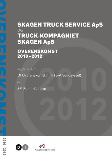 SKAGEN TRUCK SERVICE ApS TRUCK-KOMPAGNIET ... - DI