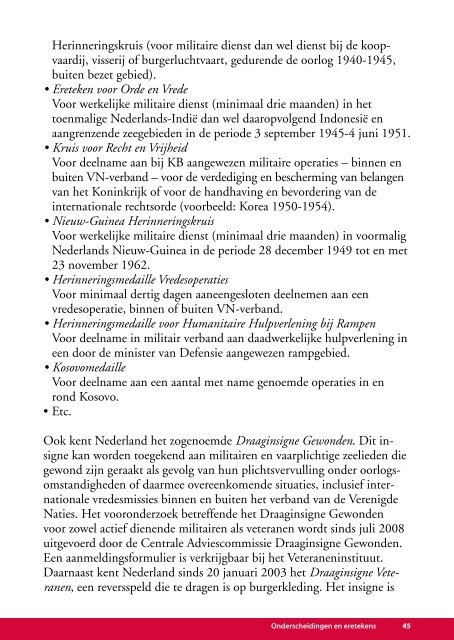 Handboek Veteraan 2012 - Veteranen-online