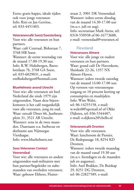 Handboek Veteraan 2012 - Veteranen-online