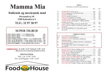 Mamma Mia - Food House