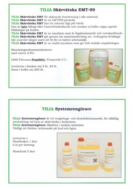 Katalog - Tilia International AB