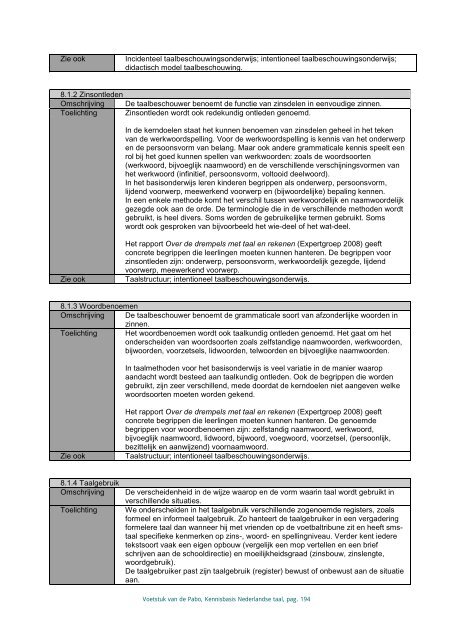 Errata Kennisbasis Nederlandse taal Lerarenopleiding ... - Mentorix