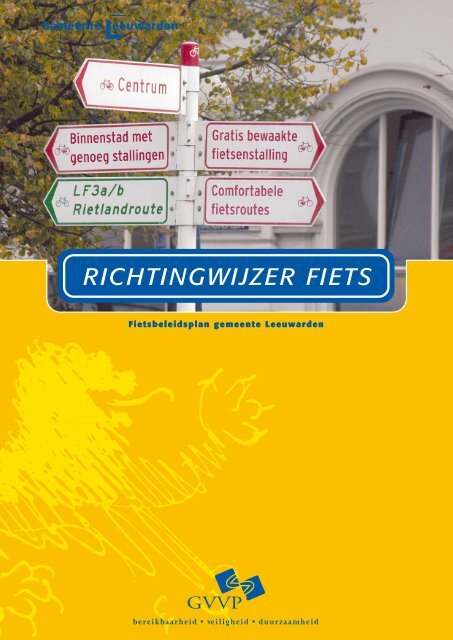Richtingwijzer Fiets - Gemeente Leeuwarden