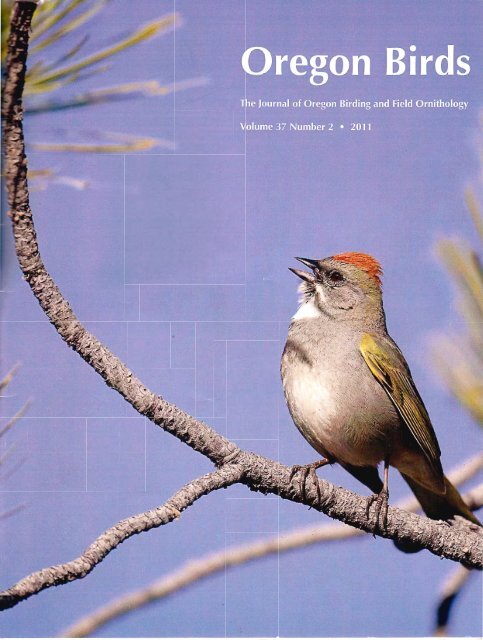 Summer - Oregon Birding Association