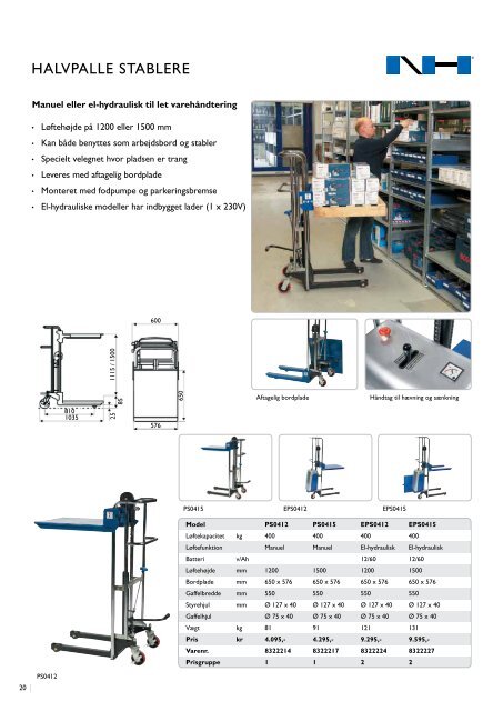 Download dansk katalog 2012 - NH Handling A/S