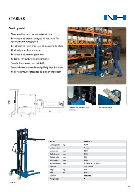 Download dansk katalog 2012 - NH Handling A/S