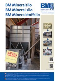 BM Mineralsilo BM Mineral silo BM Mineralstoffsilo - BM Silofabrik