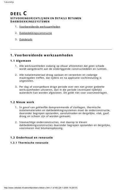 DEEL C - Vebidak