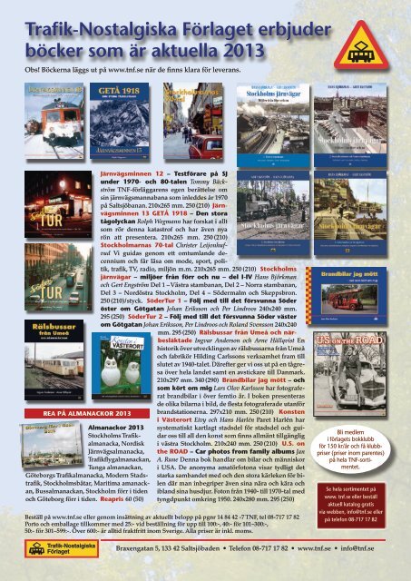 Tågsommar 2013 - Teknikarv