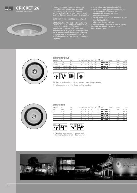 SBP Urban Lighting catalogus 2010 - Velectra