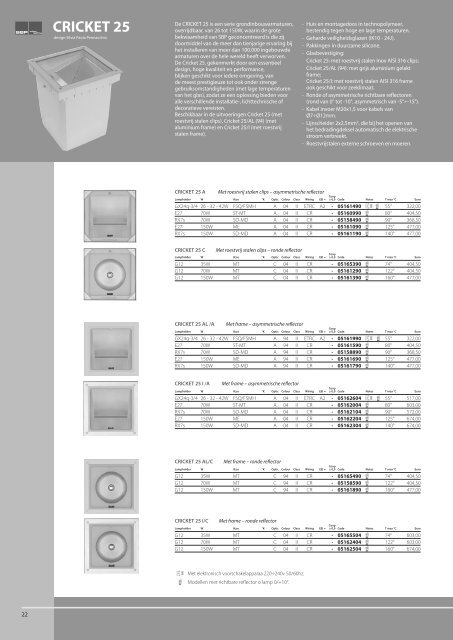 SBP Urban Lighting catalogus 2010 - Velectra