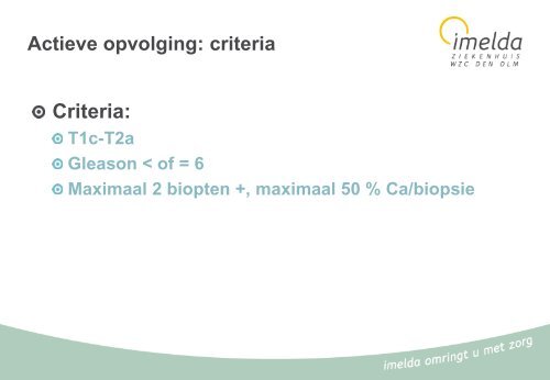 06 - Urologie - prostaatcarcinoma - Imelda