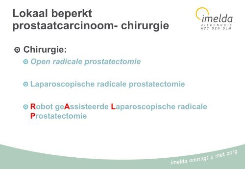 06 - Urologie - prostaatcarcinoma - Imelda