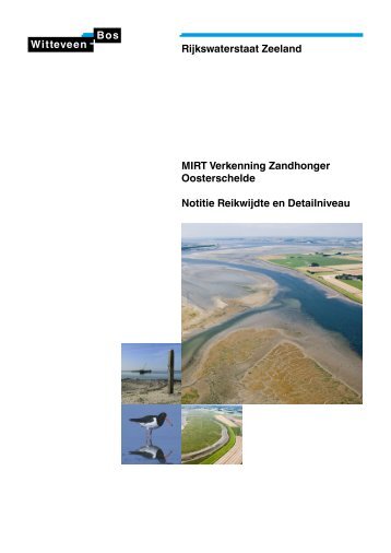 MIRT Verkenning Zandhonger Oosterschelde Notitie Reikwijdte en ...