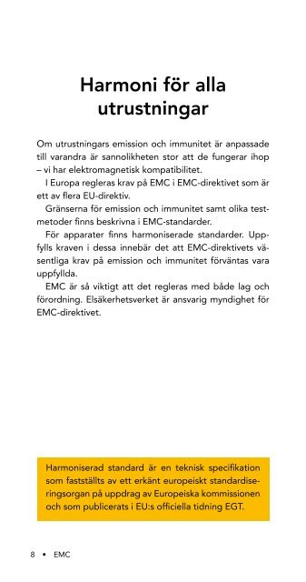 EMC - Elsäkerhetsverket