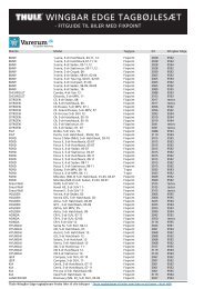 THULE WINGBAR EDGE TAGBøJLESæT - Varerum.dk