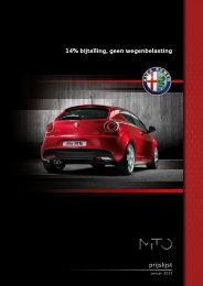 Prijslijst MiTo - Alfa Romeo Download