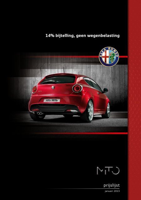 Prijslijst MiTo - Alfa Romeo Download