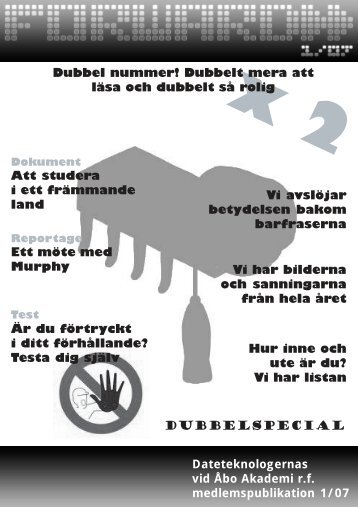 Forward 01/2007 - Åbo Akademi