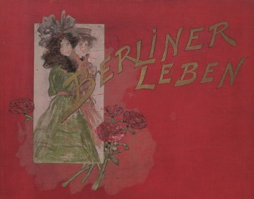 Berliner Leben: Zeitschrift für Schönheit und Kunst