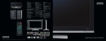 Professional 55” Plasma HDTV Monitor