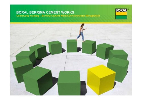 Berrima Cement Works community meeting - Boral