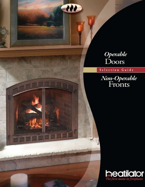 Fronts - Hearth & Home Technologies