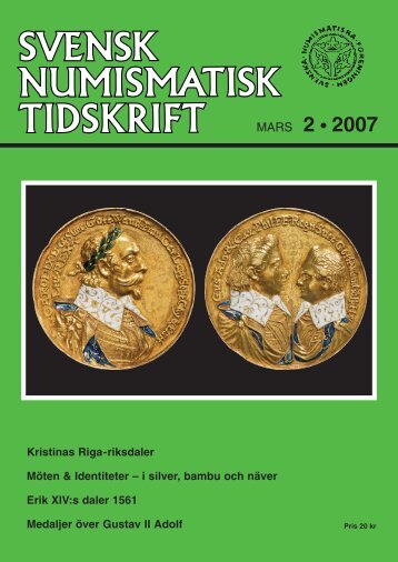 SNT 2 • 2007 - Svenska Numismatiska Föreningen