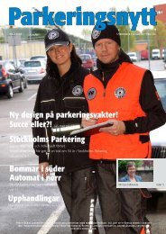 Ny design på parkeringsvakter! Stockholms Parkering ... - Svepark