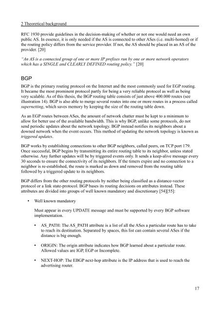 Implementation of data collection tools using NetFlow for statistical ...