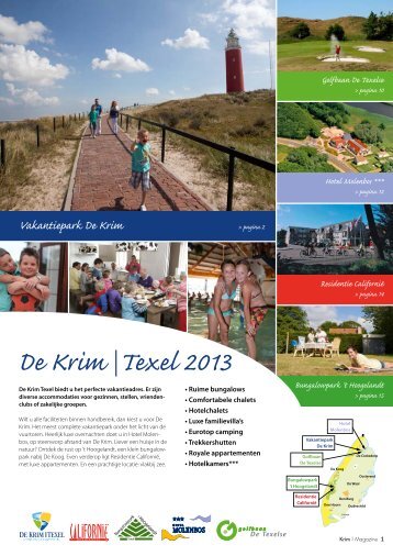 Brochure - De Krim Texel