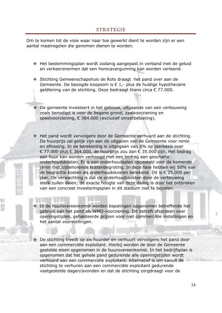 Businessplan - Gemeente Boxtel