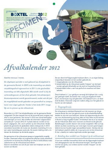 Afvalwijzer - Gemeente Boxtel