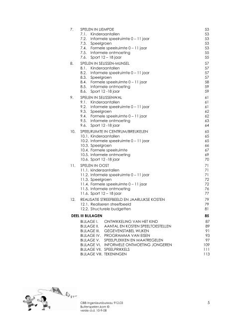 Speelruimteplan - Gemeente Boxtel