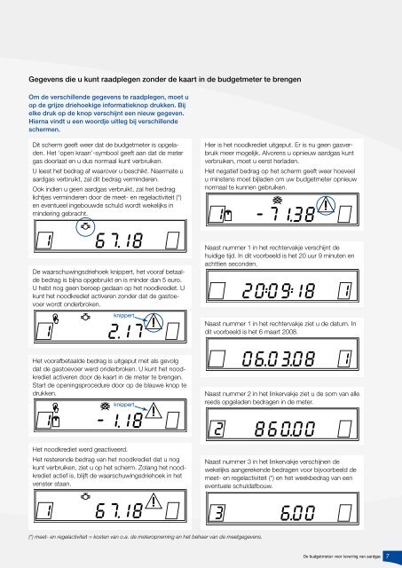 Brochure budgetmeter aardgas - Eandis