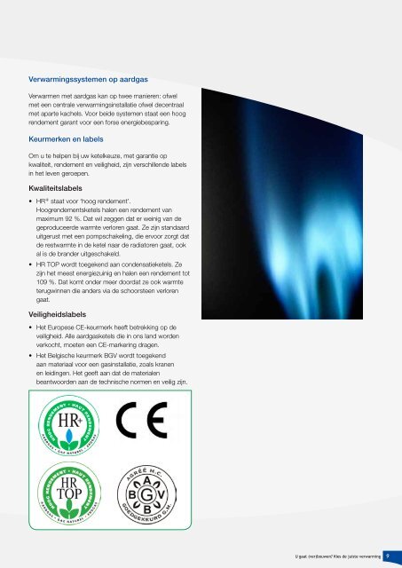 Kies de juiste verwarming - Eandis