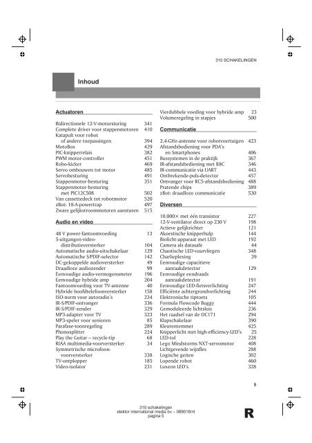 Actuatoren Bidirectionele 12-V-motorsturing 341 ... - ELEKTOR.nl