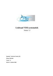 Leidraad VISI-systematiek Versie 1.2 - Crow