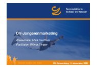 OV jongerenmarketing - Crow