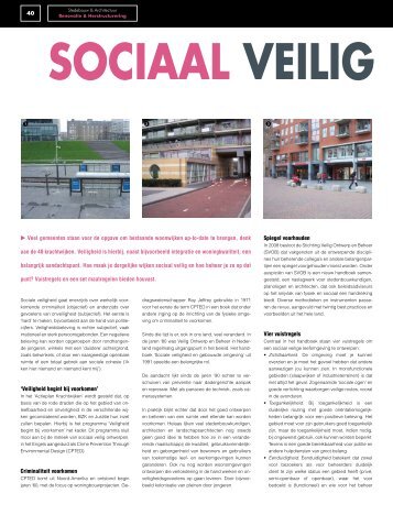 Sociaal veilig ontwerpen - Veilig Ontwerp en Beheer