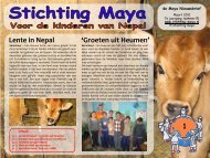 Maart - Stichting Maya