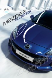 Ladda ner Mazda3-tillbehörsbroschyren