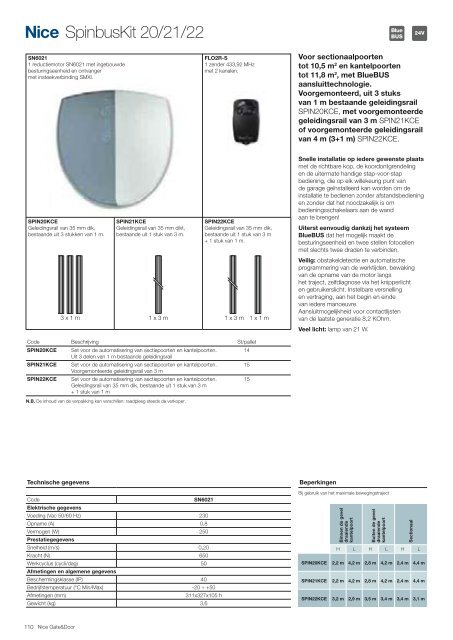 N ice Nice to m Gate&Door Catalogus 2010 - Nice SpA