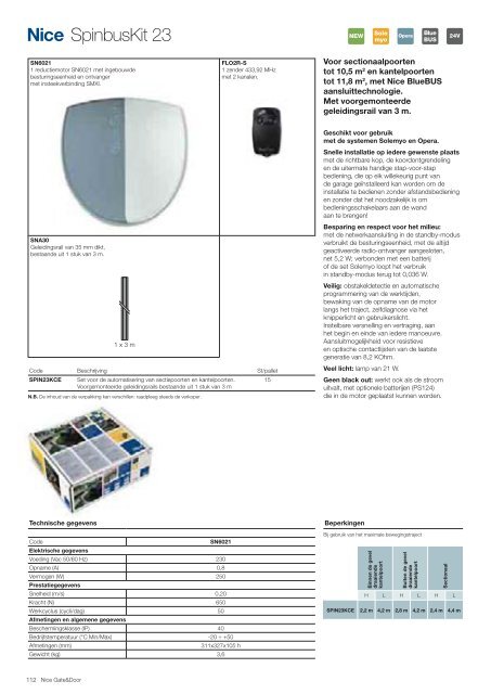 N ice Nice to m Gate&Door Catalogus 2010 - Nice SpA