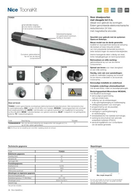 N ice Nice to m Gate&Door Catalogus 2010 - Nice SpA