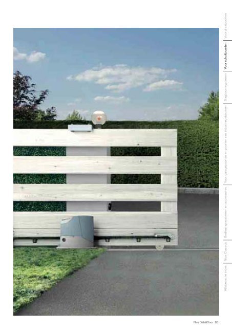 N ice Nice to m Gate&Door Catalogus 2010 - Nice SpA