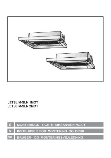 JETSLIM-SLN 1MOT JETSLIM-SLN 2MOT - Thermex