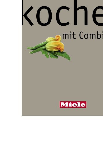 Kochen mit Combi-Sets - Miele