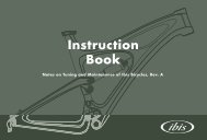 Instruction Book - Ibis