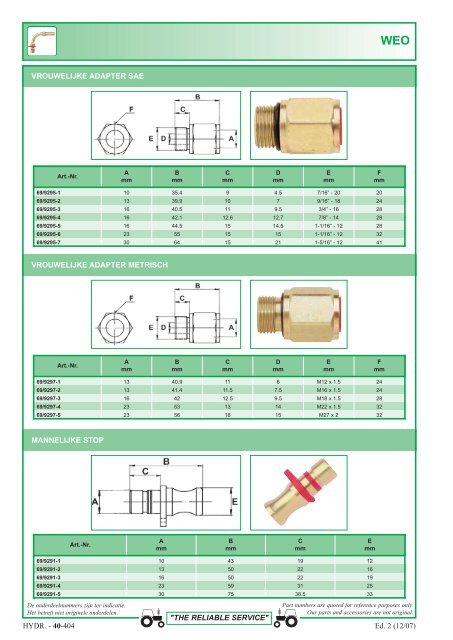 aansluitingen 1 en 2 stukken - Picturesbase-agripro.com